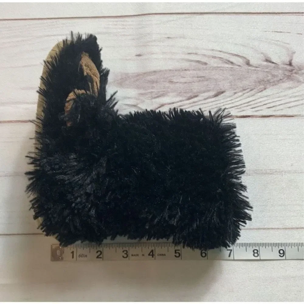 Hatley Brown Bear Slouch Slippers Size Large (11-12)